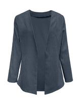 Open Front Long Sleeve Cardigan - V.I.P Digital Presence