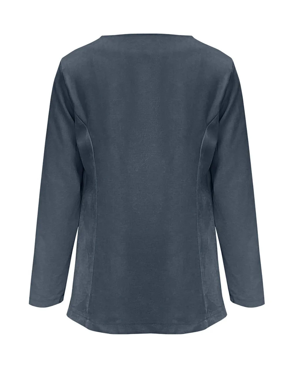 Open Front Long Sleeve Cardigan - V.I.P Digital Presence