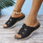 Open-Toe Cutout Sandals - V.I.P Digital Presence
