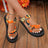 Open Toe Platform Sandals - V.I.P Digital Presence