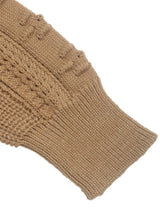 Openwork Round Neck Long Sleeve Sweater - V.I.P Digital Presence