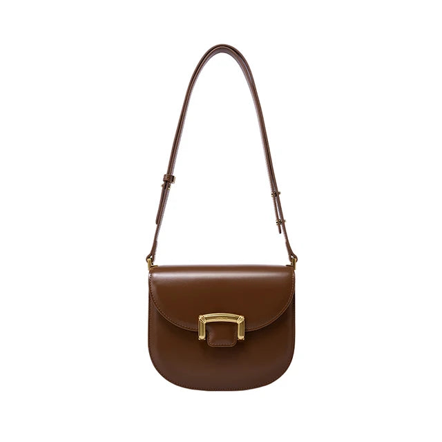 Original Women Bag  New Trendy High-end Wedding Bag Shoulder Bag Commuting Handbag Retro Style Saddle Bag - V.I.P Digital Presence