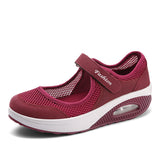 Outdoor large-size mesh shoes rocking shoes women's shoes air cushion mesh shoes sneakers foot covers - V.I.P Digital Presence