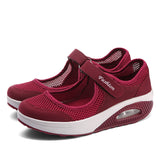 Outdoor large-size mesh shoes rocking shoes women's shoes air cushion mesh shoes sneakers foot covers - V.I.P Digital Presence
