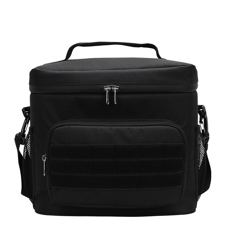 Outdoor Oxford cloth square waterproof camouflage insulation bag wear-resistant portable work convenient lunch box bag - V.I.P Digital Presence