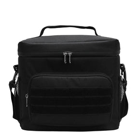 Outdoor Oxford cloth square waterproof camouflage insulation bag wear-resistant portable work convenient lunch box bag - V.I.P Digital Presence