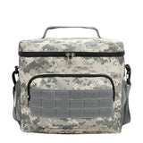 Outdoor Oxford cloth square waterproof camouflage insulation bag wear-resistant portable work convenient lunch box bag - V.I.P Digital Presence