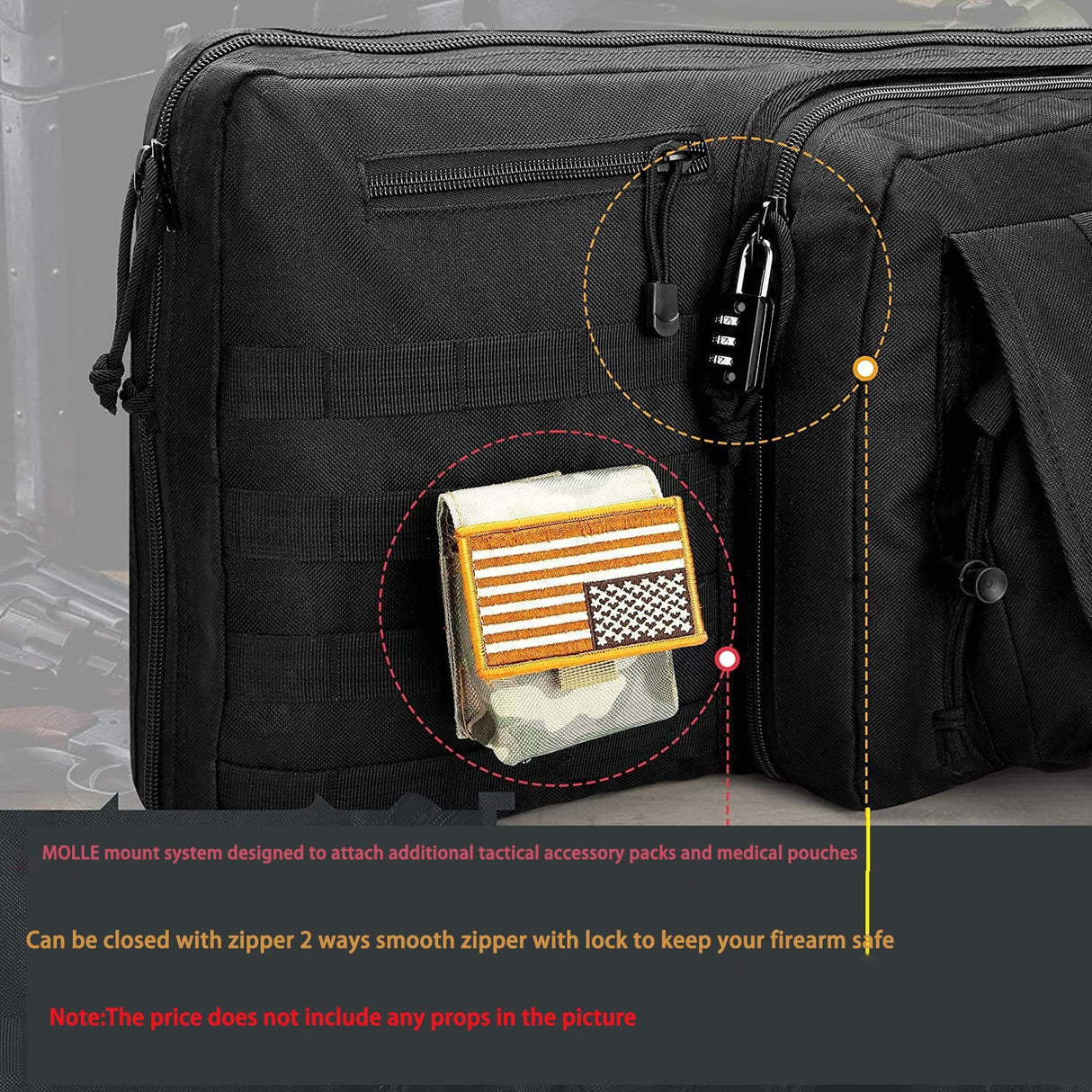 Outdoor Sports Fishing Bag Military Fan Tactical Gun Bag Foldable Portable Multi-Functional Sports Storage Bag River Fishing Handbag - V.I.P Digital Presence