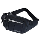 Outdoor Waist Bag Waterproof Waist Bum Bag Running Jogging Belt Pouch Zip Fanny Pack  Mobile Phone Bag Oxford Cloth Chest Bag - V.I.P Digital Presence