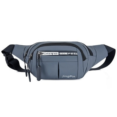 Outdoor Waist Bag Waterproof Waist Bum Bag Running Jogging Belt Pouch Zip Fanny Pack  Mobile Phone Bag Oxford Cloth Chest Bag - V.I.P Digital Presence