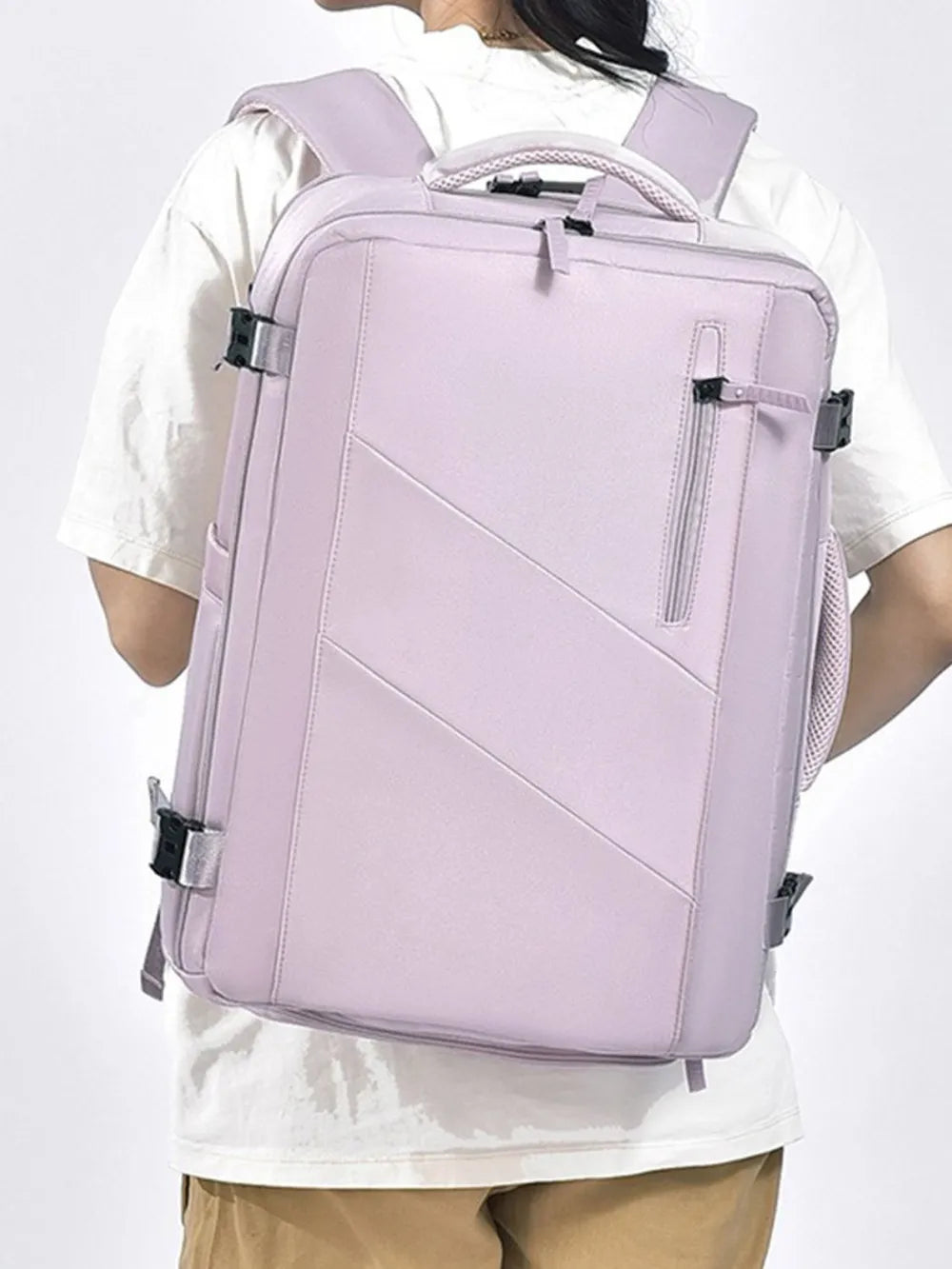 Oxford Cloth Adjustable Straps Backpack Bag - V.I.P Digital Presence
