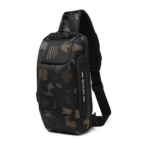 OZUKO Multifunction Crossbody Bag for Men Anti-theft Shoulder Messenger Bags Male Waterproof Short Trip Chest Bag Pack - V.I.P Digital Presence