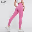 Peeli High Waist Seamless Leggings Yoga Pants Push Up Fitness Tight Workout Tummy Control Gym Leggings Athletic Pants Sportswear - V.I.P Digital Presence