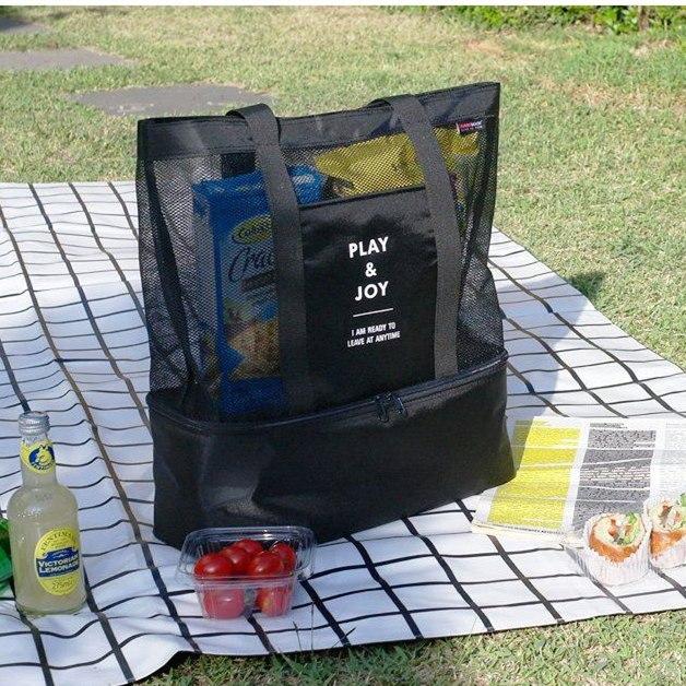 Picnic Cooler Bag Portable Food Beer Cooler Multifunction Hands Baby Diaper Bags Bottles Food Organizer Ice Bag - V.I.P Digital Presence