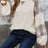 Plaid Round Neck Long Sleeve Sweatshirt - V.I.P Digital Presence