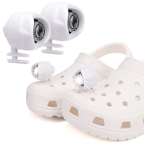 Plastic Rechargeable Headlights for Croc Hole Shoe Light Camping Footstep Shoe Light - V.I.P Digital Presence