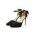 Platform Pointed Toe Ankle Strap Stiletto Pumps - V.I.P Digital Presence