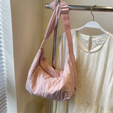 Pleated Dumpling Crossbody Bag - V.I.P Digital Presence