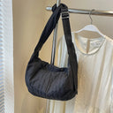 Pleated Dumpling Crossbody Bag - V.I.P Digital Presence
