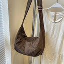 Pleated Dumpling Crossbody Bag - V.I.P Digital Presence