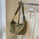 Pleated Dumpling Crossbody Bag - V.I.P Digital Presence