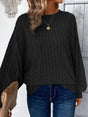 Plus Size Round Neck Batwing Sleeve T-Shirt - V.I.P Digital Presence
