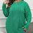 Plus Size Round Neck Long Sleeve Sweater - V.I.P Digital Presence