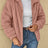 Plush Zip Up Long Sleeve Jacket - V.I.P Digital Presence
