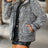 Pocketed Button Up Jacket - V.I.P Digital Presence