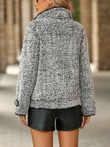Pocketed Button Up Jacket - V.I.P Digital Presence