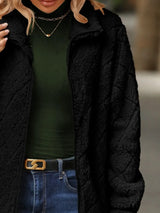 Pocketed Zip Up Jacket - V.I.P Digital Presence