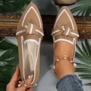 Point Toe Mesh Flat Slip-Ons - V.I.P Digital Presence
