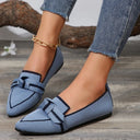 Point Toe Mesh Flat Slip-Ons - V.I.P Digital Presence