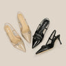 Point Toe Slingback Pumps - V.I.P Digital Presence