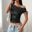 Polka dot sleeveless vest women's T-shirt - V.I.P Digital Presence