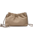 Popular chain women high end cloud pleated bag women bag cowhide shoulder crossbody bag gold ball chain - V.I.P Digital Presence