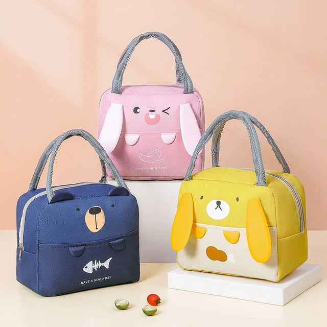 Portable Insulated Thermal Picnic Food Lunch Bag Box Cartoon Tote Food Fresh Cooler Bags Pouch - V.I.P Digital Presence