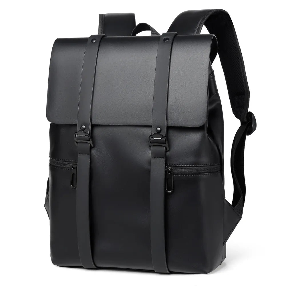 PU Leather Adjustable Strap Backpack Bag - V.I.P Digital Presence