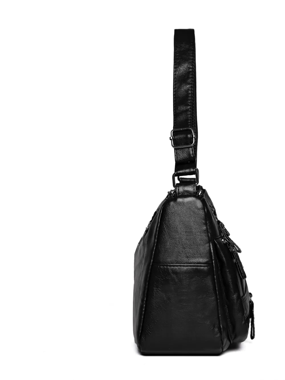 PU Leather Adjustable Strap Shoulder Bag - V.I.P Digital Presence