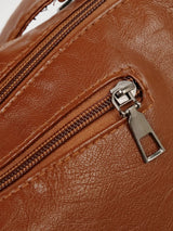 PU Leather Adjustable Strap Shoulder Bag - V.I.P Digital Presence