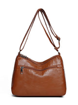 PU Leather Adjustable Strap Shoulder Bag - V.I.P Digital Presence