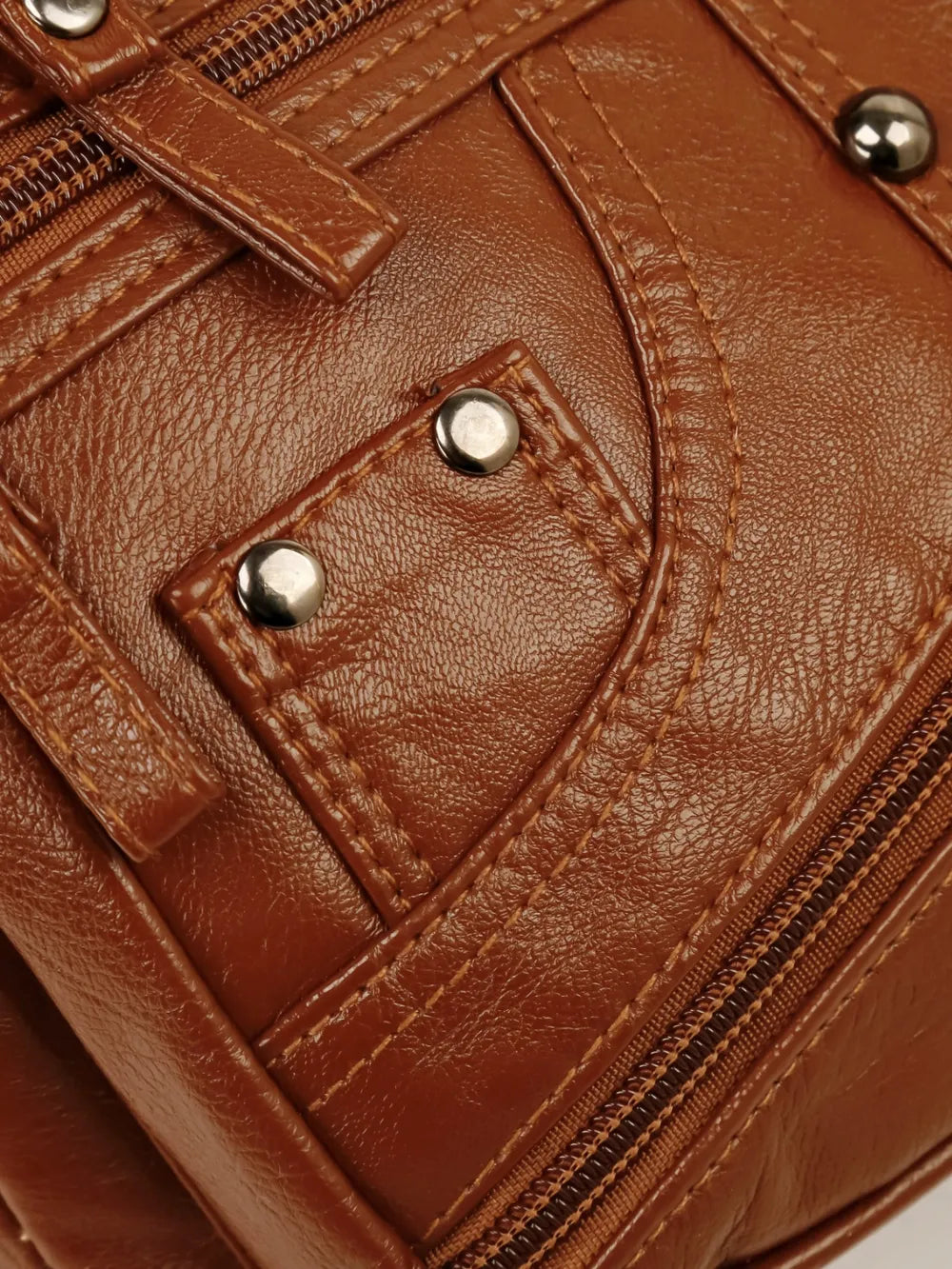 PU Leather Adjustable Strap Shoulder Bag - V.I.P Digital Presence