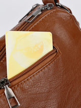 PU Leather Adjustable Strap Shoulder Bag - V.I.P Digital Presence