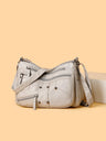 PU Leather Adjustable Strap Shoulder Bag - V.I.P Digital Presence
