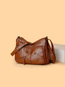 PU Leather Adjustable Strap Shoulder Bag - V.I.P Digital Presence