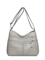 PU Leather Adjustable Strap Shoulder Bag - V.I.P Digital Presence