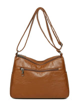 PU Leather Adjustable Strap Shoulder Bag - V.I.P Digital Presence