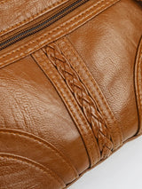 PU Leather Adjustable Strap Shoulder Bag - V.I.P Digital Presence