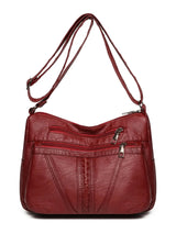 PU Leather Adjustable Strap Shoulder Bag - V.I.P Digital Presence