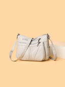 PU Leather Adjustable Strap Shoulder Bag - V.I.P Digital Presence